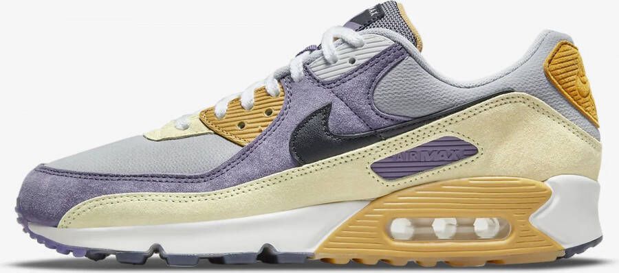 Nike AIR MAX 90 NRG SNEAKER COURT PURPLE BLACK LEMON DROP Mannen Sneakers