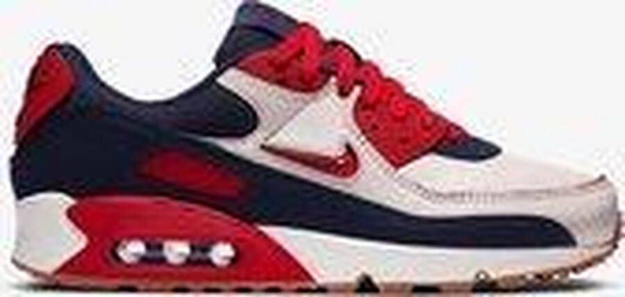 Nike air max rood blauw online