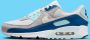 Nike Herenschoenen Air Max 90 Pure Platinum Glacier Blue Court Blue White- Heren Pure Platinum Glacier Blue Court Blue White - Thumbnail 1