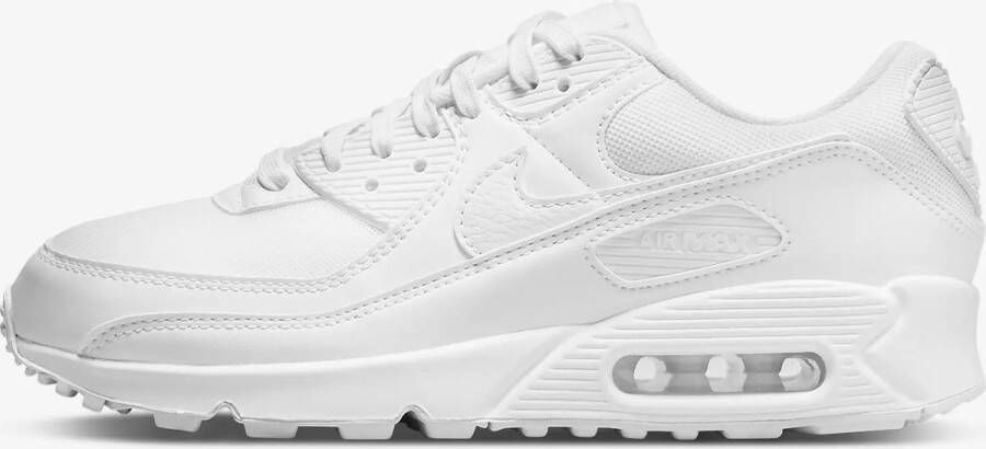 Nike Air Max 90 Dames White White White- Dames White White White