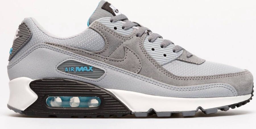 Nike Air Max 90 'Wolf Grey Chlorine Blue Heren Sneakers DM0029