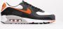 Nike Air Max 90 Sneakers Zwart Grijs Oranje - Thumbnail 1