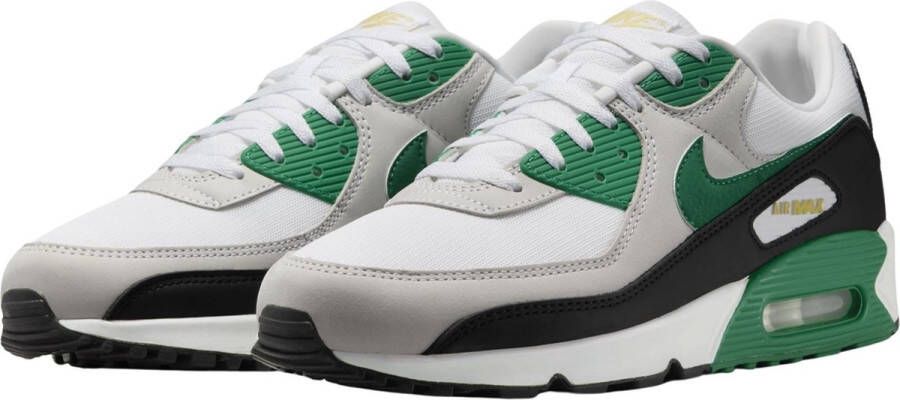 Nike Herenschoenen Air Max 90 White Black Malachite Malachite- Heren White Black Malachite Malachite