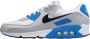 Nike Herenschoenen Air Max 90 White Photo Blue Pure Platinum Black- Heren White Photo Blue Pure Platinum Black - Thumbnail 6