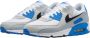 Nike Herenschoenen Air Max 90 White Photo Blue Pure Platinum Black- Heren White Photo Blue Pure Platinum Black - Thumbnail 4