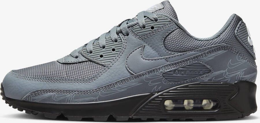 Nike Air Max 90 Cool Grey Black White Cool Grey Cool Grey Black White Cool Grey Schoenen