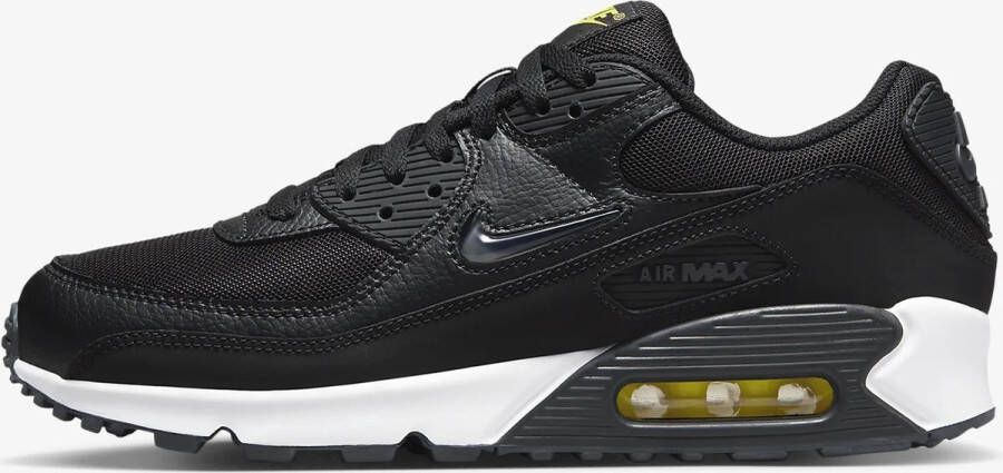 Nike Air max 90 Sneakers Mannen Zwart Wit Geel