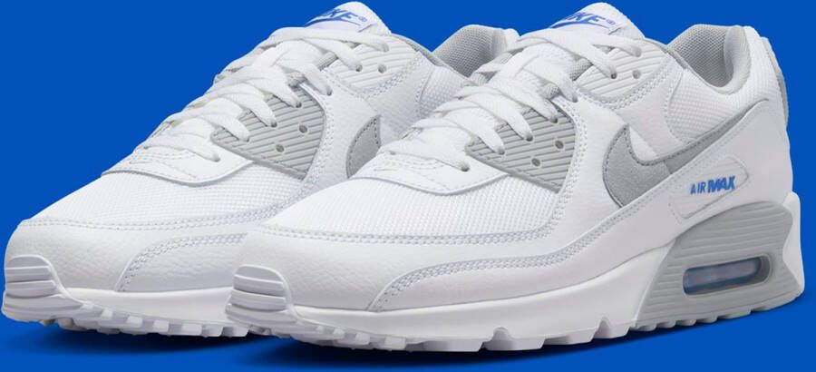 Nike Air Max 90 Team White Game Royal Photon Dust- Team White Game Royal Photon Dust