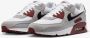 Nike Herenschoenen Air Max 90 White Dark Team Red Pure Platinum Black- Heren White Dark Team Red Pure Platinum Black - Thumbnail 8