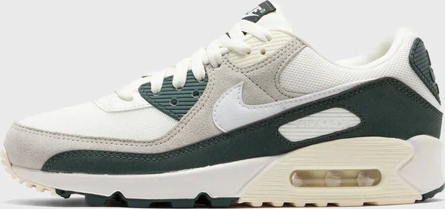 Nike Damesschoenen Air Max 90 Sail Vintage Green Coconut Milk White- Dames Sail Vintage Green Coconut Milk White