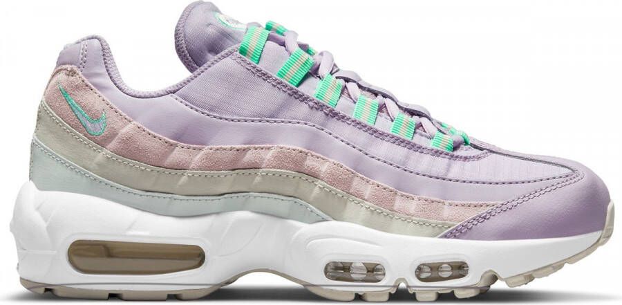 Nike Air Max 95 Damesschoen Infinite Lilac Sea Glass Green Glow White Dames