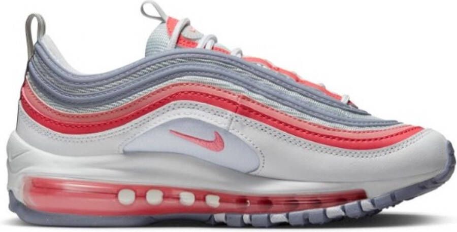 Nike Air Max 97 GS Meisjes sneakers Wit Roze Grijs Junior schoenen