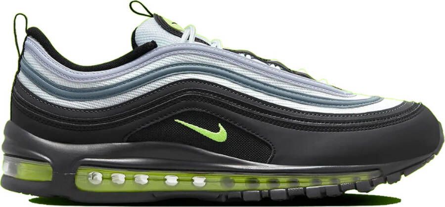 Nike Air Max 97 Neon Sneakers Unisex Pure Platinum Volt Black White