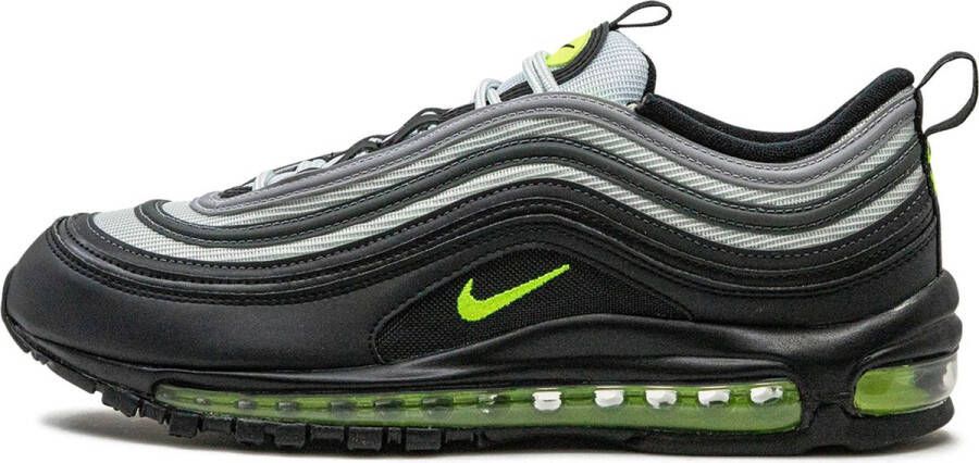 Nike Air Max 97 Neon Sneakers Unisex Pure Platinum Volt Black White