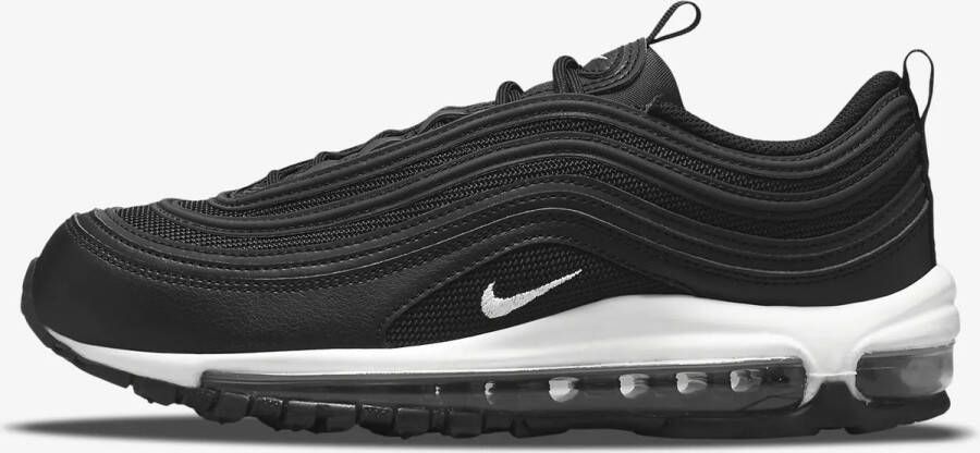 Nike Air Max 97 Lage Sneakers Zwart Wit Black Dames