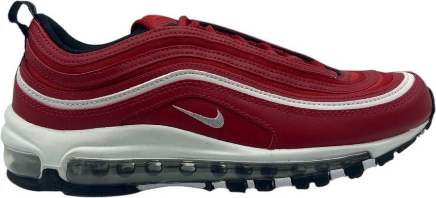 Nike Air Max 97 Sneakers Gym Red Wit Zwart Neutral Grey