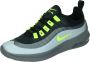 NIKE Air max axis sneakers zwart groen kinderen - Thumbnail 1