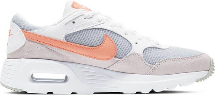 Nike Air Max SC sneakers wit lichtoranje lichtgrijs