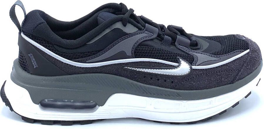 Nike Wmns Air Max Bliss Running Schoenen black metallic silver oil grey iron grey maat: 40.5 beschikbare maaten:36.5 37.5 38.5 39 40.5 41