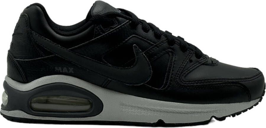 Nike Air Max Command Leather Sneakers Heren Black Anthracite-Neutral Grey