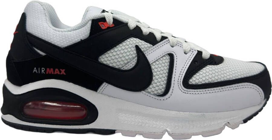 Nike Air Max Command Heren Sneakers Schoenen Wit-Zwart 629993