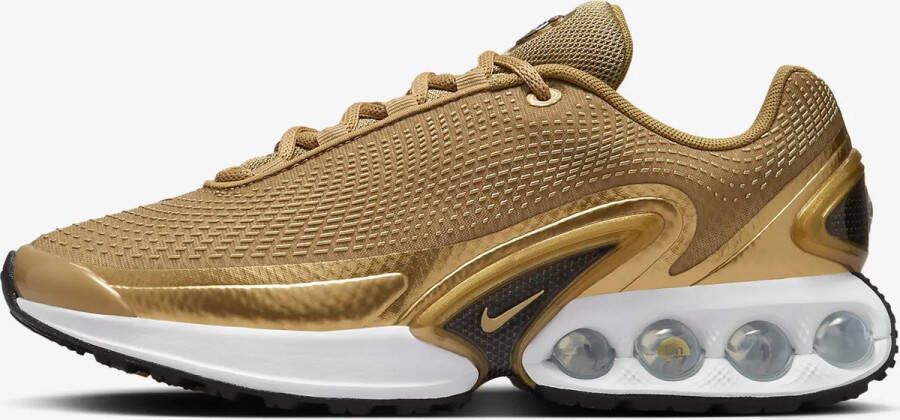 Nike Air Max Dn Premium Wmns Golden Bullet Sneakers Dames Goud Zwart Wit