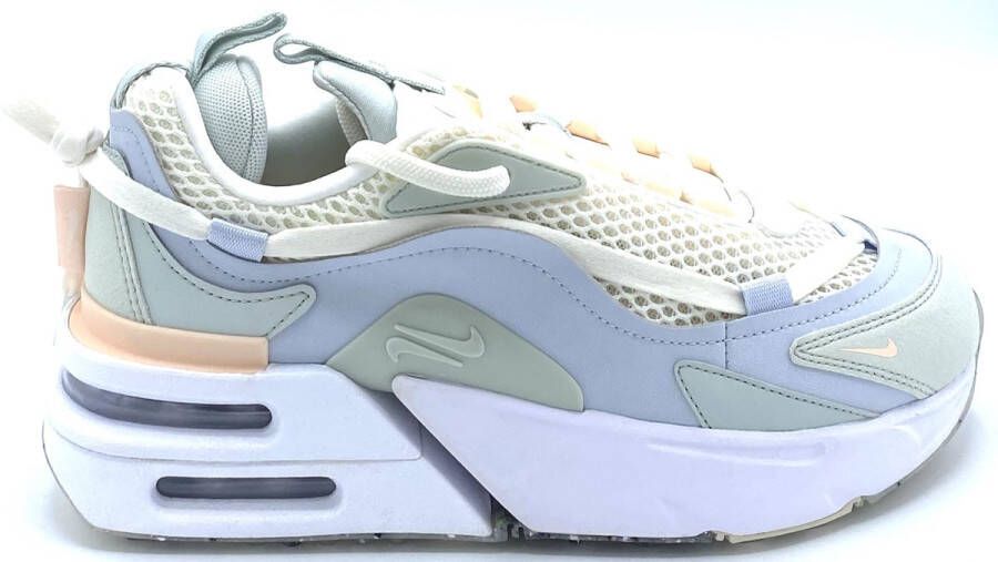 Nike Damesschoen Air Max Furyosa Sail Pale Ivory Light Silver Crimson Tint Sail Pale Ivory Light Silver Crimson Tint