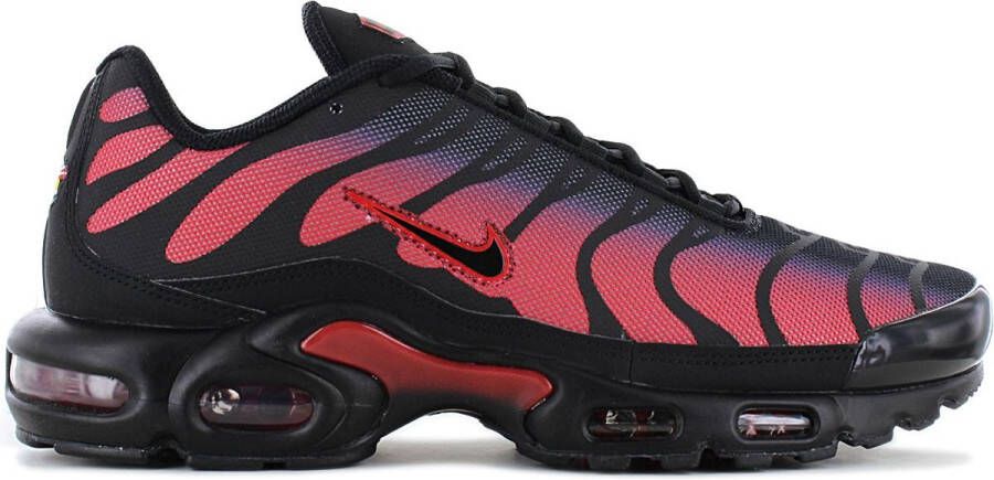 Nike Air Max Plus TN Bred Reflective Heren Sneakers Schoenen Zwart-Rood DZ4507