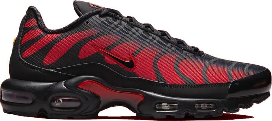 Nike Air Max Plus TN Bred Reflective Heren Sneakers Schoenen Zwart-Rood DZ4507