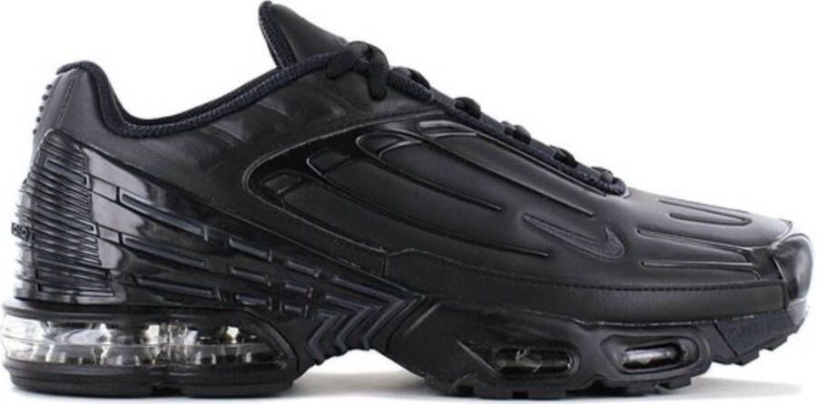 Nike Air Max Plus TN III 3 Leather Heren Sneakers Schoenen Zwart CK6716 Schoenen