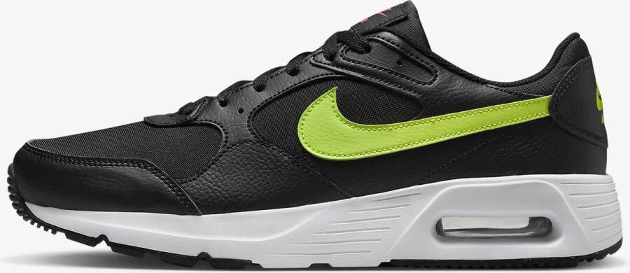 Nike air max sc trk3 sneakers zwart geel heren