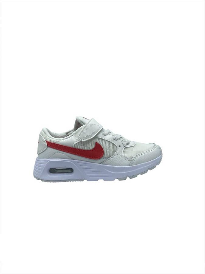 Nike air max sc sneakers wit rood kinderen