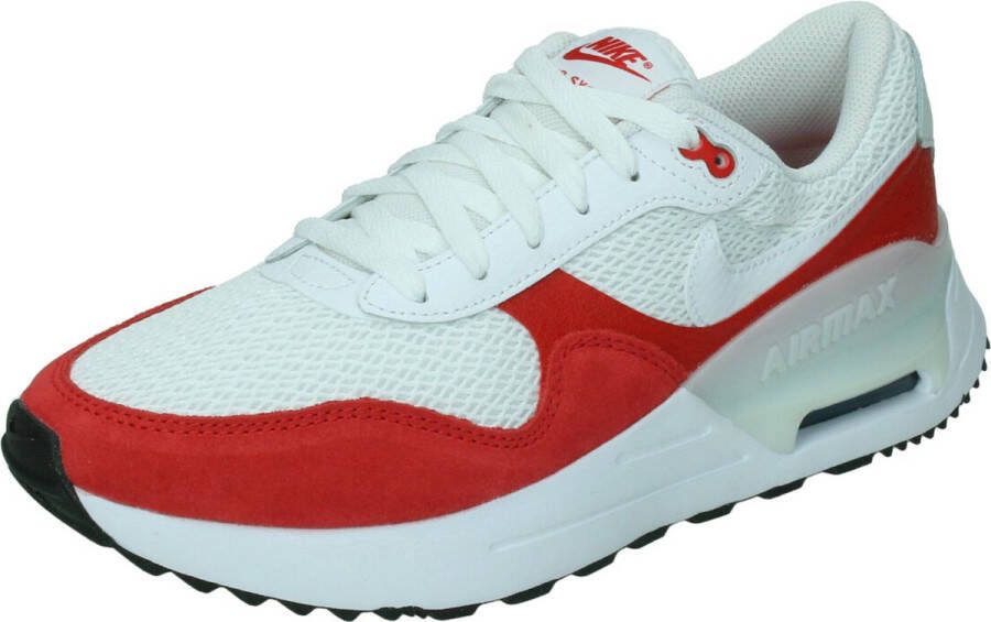 Nike air max systm sneakers wit rood heren