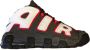 Nike Air More Uptempo Kinderschoenen Medium Ash Black Siren Red White - Thumbnail 4