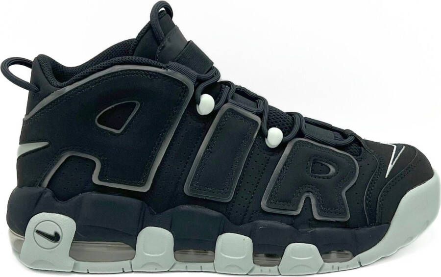 Nike Air More Uptempo '96 herenschoenen Dark Smoke Grey Light Smoke Grey Barely Green Dark Smoke Grey- Heren Dark Smoke Grey Light Smoke Grey Barely Green Dark Smoke Grey