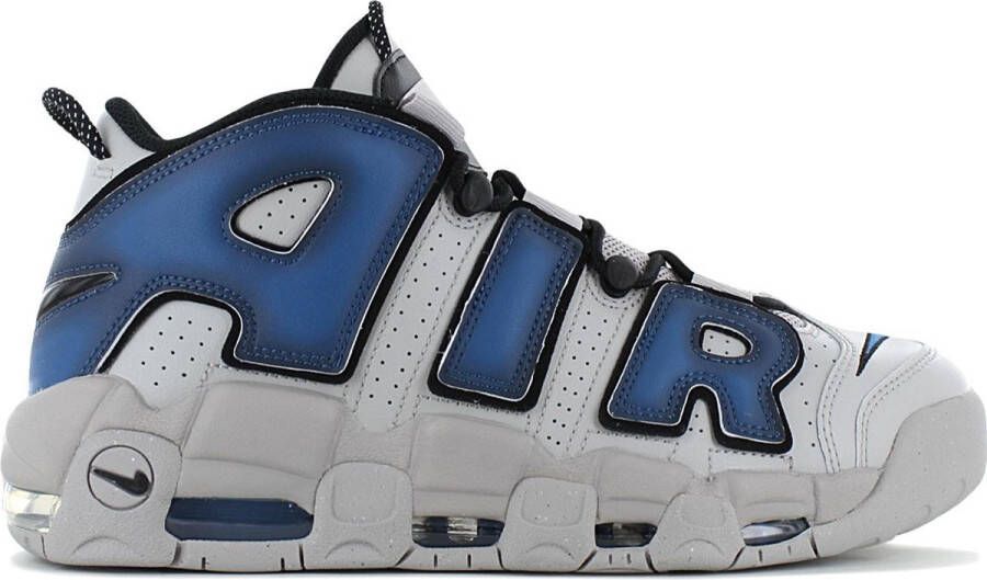 Nike Air More Uptempo 96 Heren Sneakers Basketbalschoenen Leer Grijs FD5573