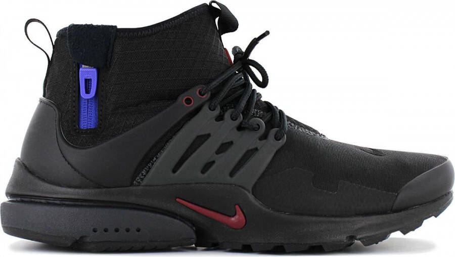 Nike Air Presto Mid Utility Herenschoenen Black Anthracite Racer Blue Team Red Heren