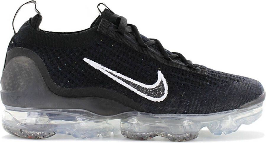 Nike Air VaporMax 2021 FK Flyknit Dames Sneakers Sport Casual Schoenen Zwart DC4112