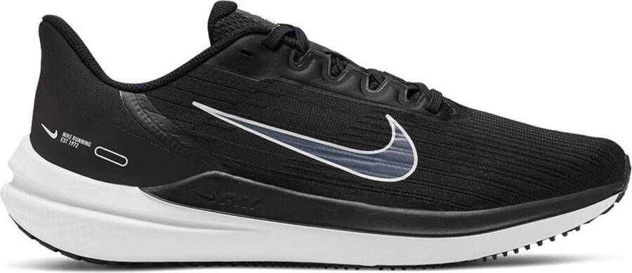 Nike Air Winflo 9 Hardloopschoen voor heren(straat) Zwart