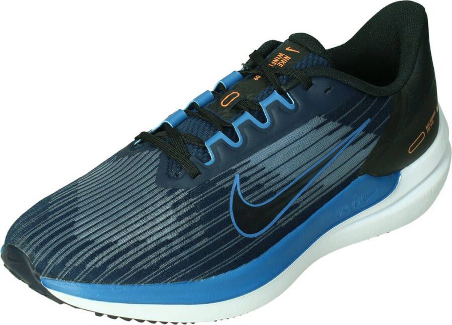 Nike air winflo 9 in de kleur blauw