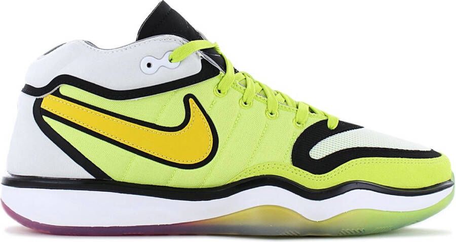 Nike Air Zoom G.T. Hustle 2 Talaria Heren Sneakers Basketbalschoenen Geel DJ9405