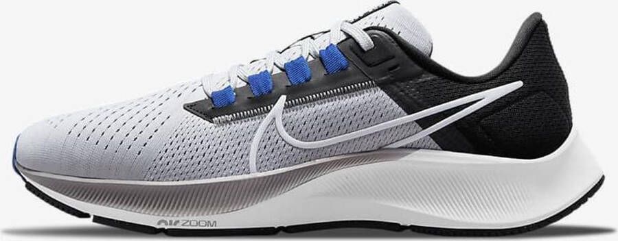 Nike Air Zoom Pegasus 38 Hardloopschoen voor heren(straat) Wolf Grey Black Hyper Royal White Heren