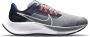 Nike Air Zoom Pegasus 38 Junior Particle Grey Midnight Navy Orange White Kind - Thumbnail 1