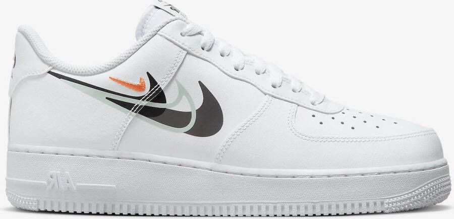 Nike Air Force 1 '07 Low Multi Swoosh White Black FN7807-100