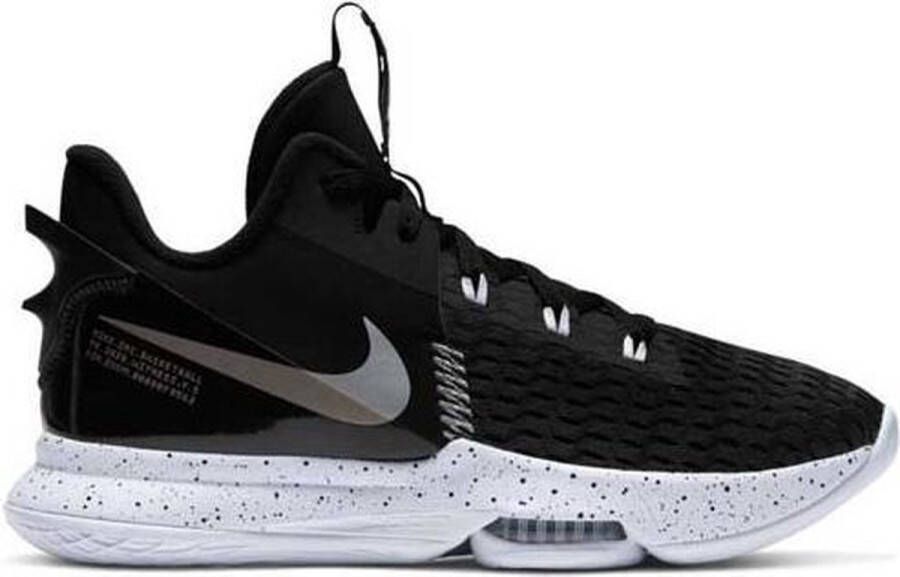 Nike Basketball Nike LeBron Witness 5 Zwart Wit Basketbalschoenen Unisex DOOS ZONDER DEKSEL