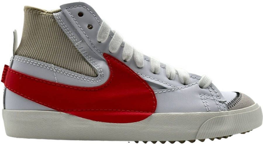 Nike Blazer Mid '77 Jumbo(Wit Rood )