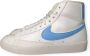 Nike Blazer Mid '77 Next Nature Sneakers Dames Wit Blauw - Thumbnail 1