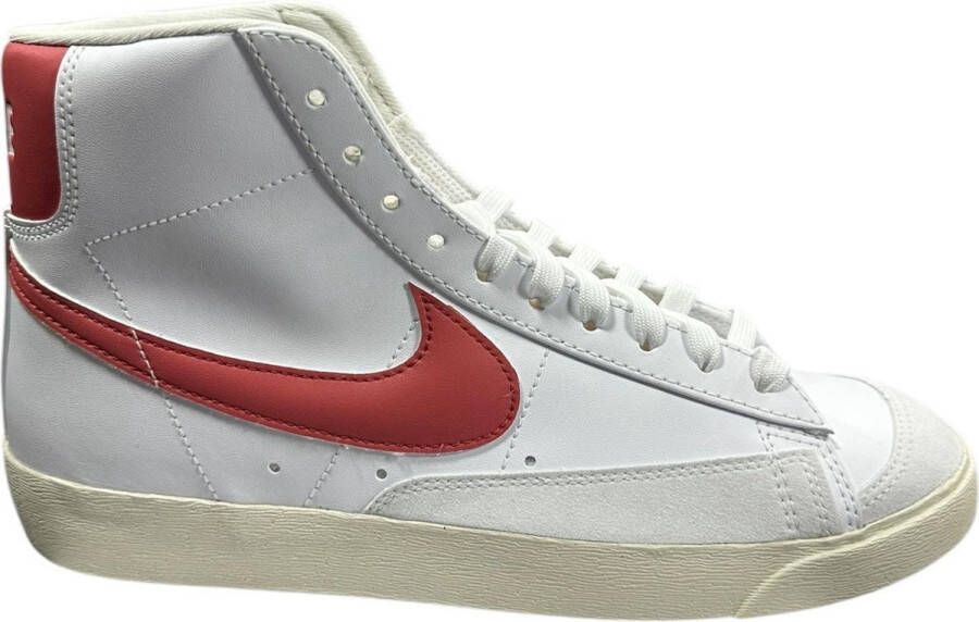 Wit rood Nike Blazer Mid '77 NN Sneakers Dames