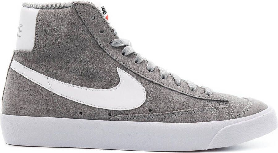 Nike Blazer Mid Suede Light Smoke Grey White Black White