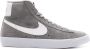 Nike Blazer Mid Suede Light Smoke Grey White Black White - Thumbnail 1